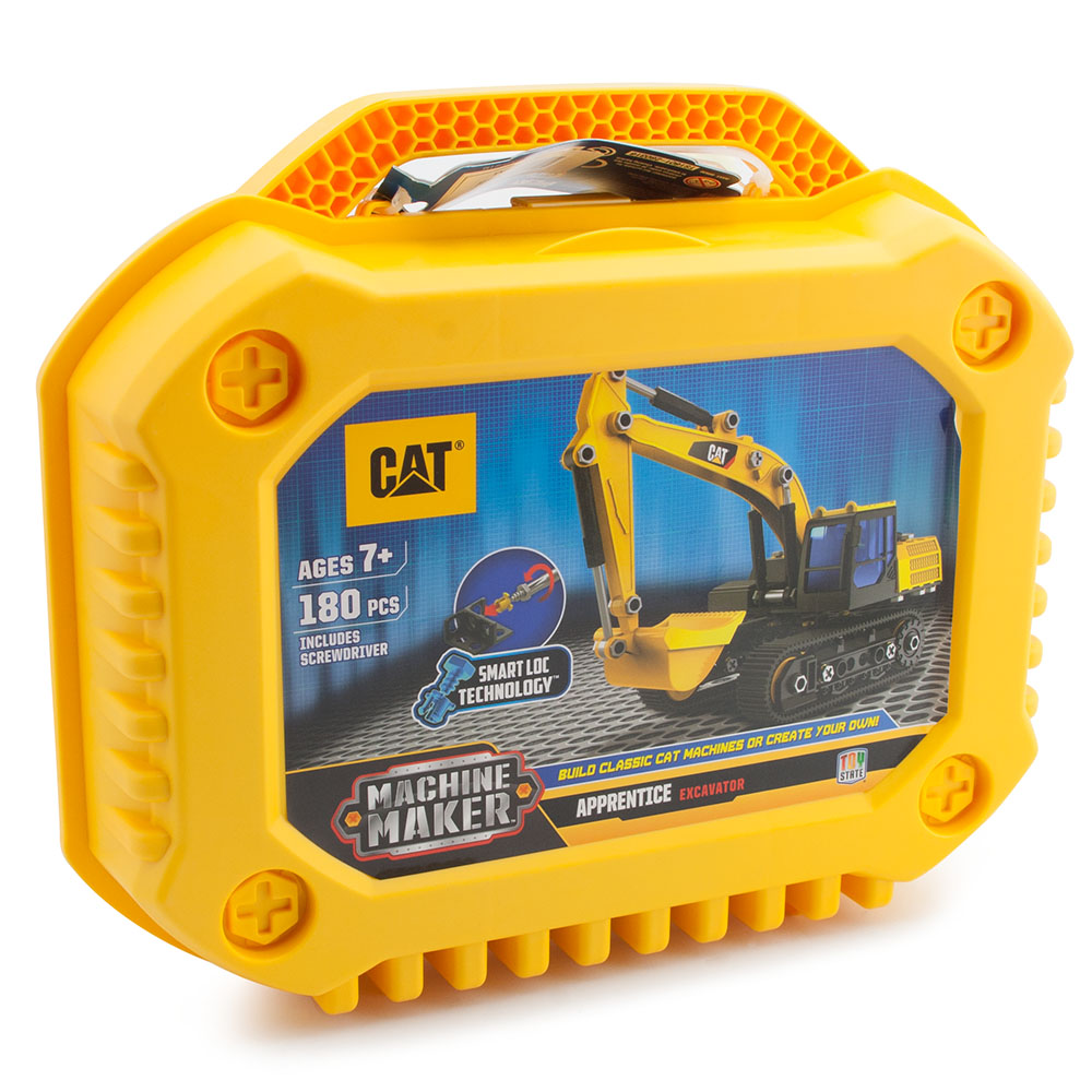 Cat Excavator İş Makinesi Sök Tak Smart Araçlar Oyun Seti
