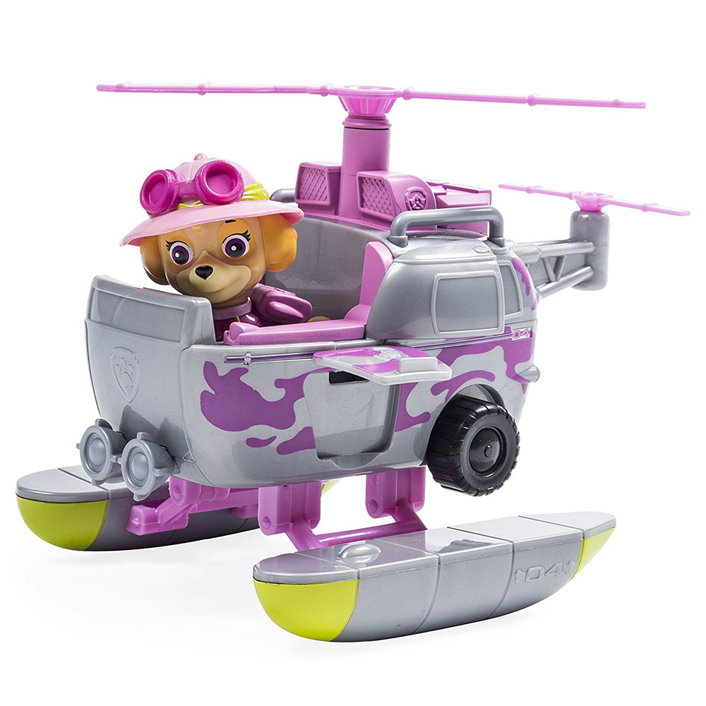 Paw Patrol Jungle Rescue Skye Figür ve Araç Seti