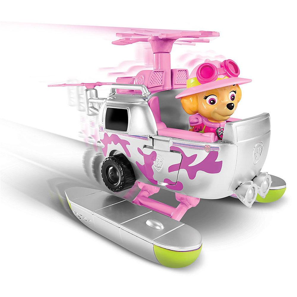 Paw Patrol Jungle Rescue Skye Figür ve Araç Seti