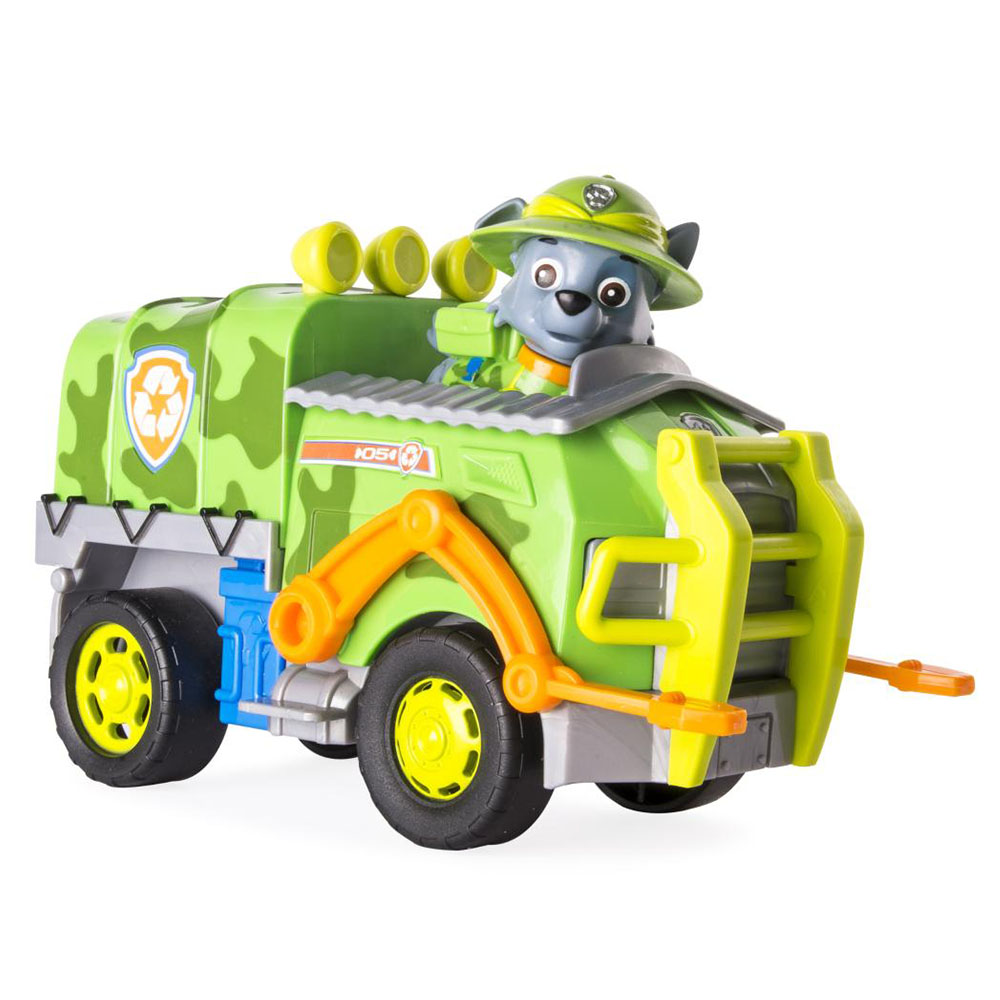 Paw Patrol Jungle Rescue Rocky Figür ve Araç Seti