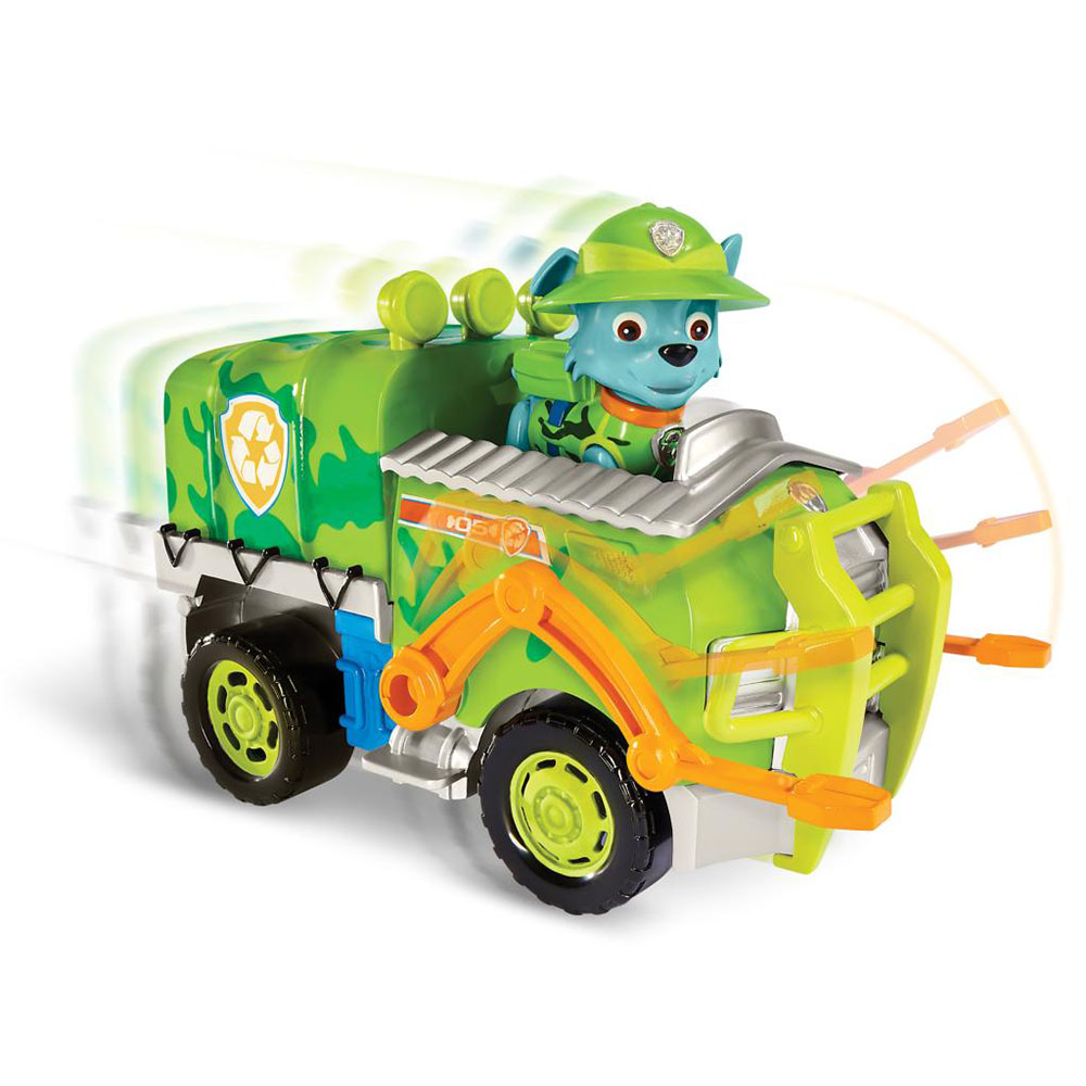 Paw Patrol Jungle Rescue Rocky Figür ve Araç Seti