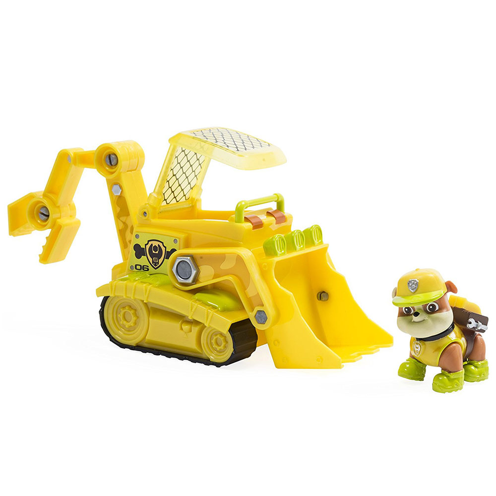 Paw Patrol Jungle Rescue Rubble Figür ve Araç Seti