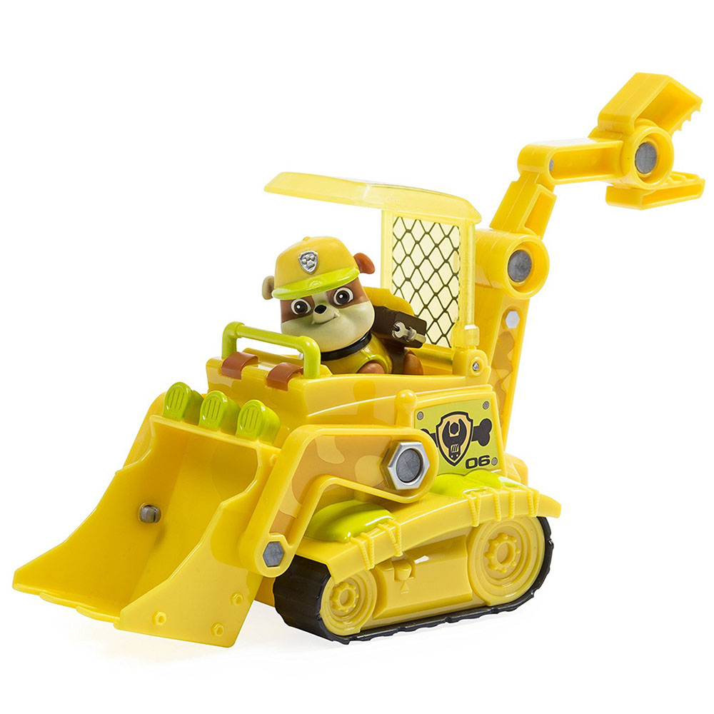 Paw Patrol Jungle Rescue Rubble Figür ve Araç Seti