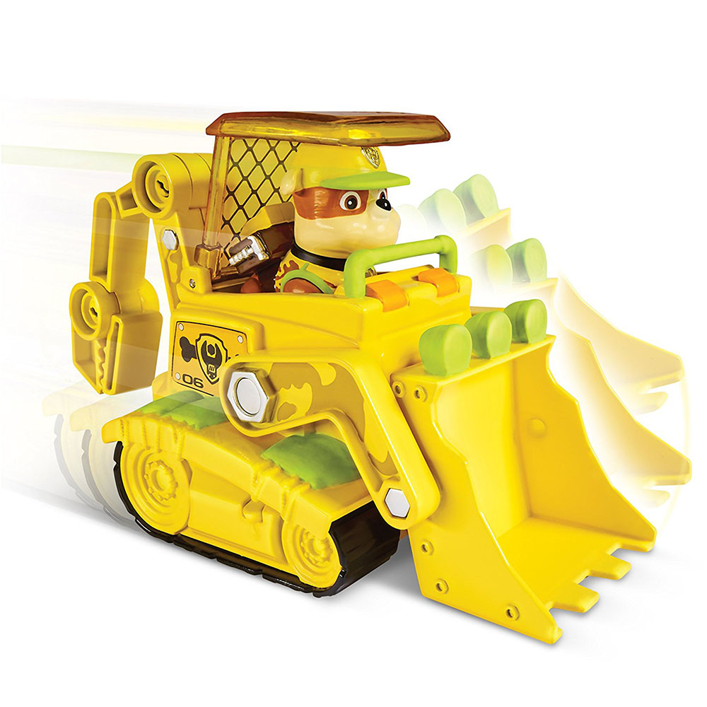 Paw Patrol Jungle Rescue Rubble Figür ve Araç Seti