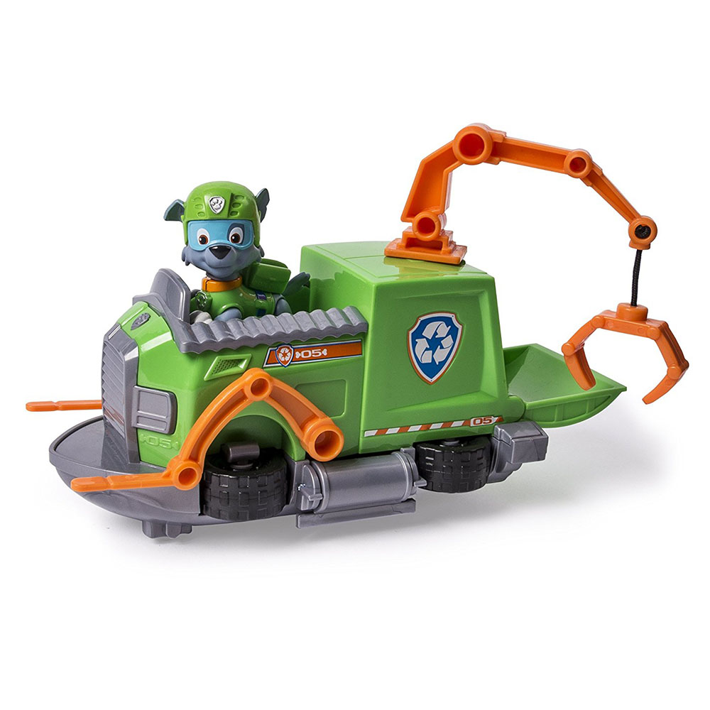 Paw Petrol Rocky'nin Tugboat İş Makinası Oyun Seti
