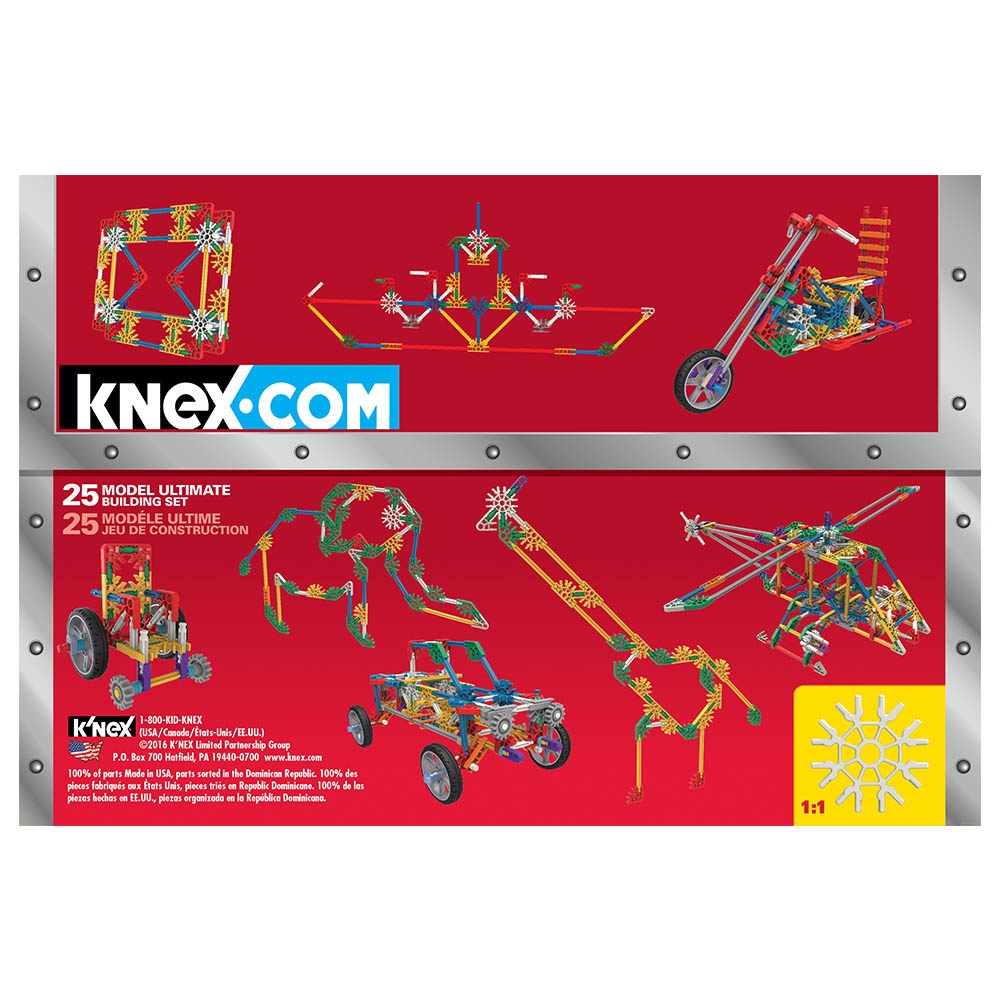 K'Nex Imagine 25 Farklı Model Set 16462