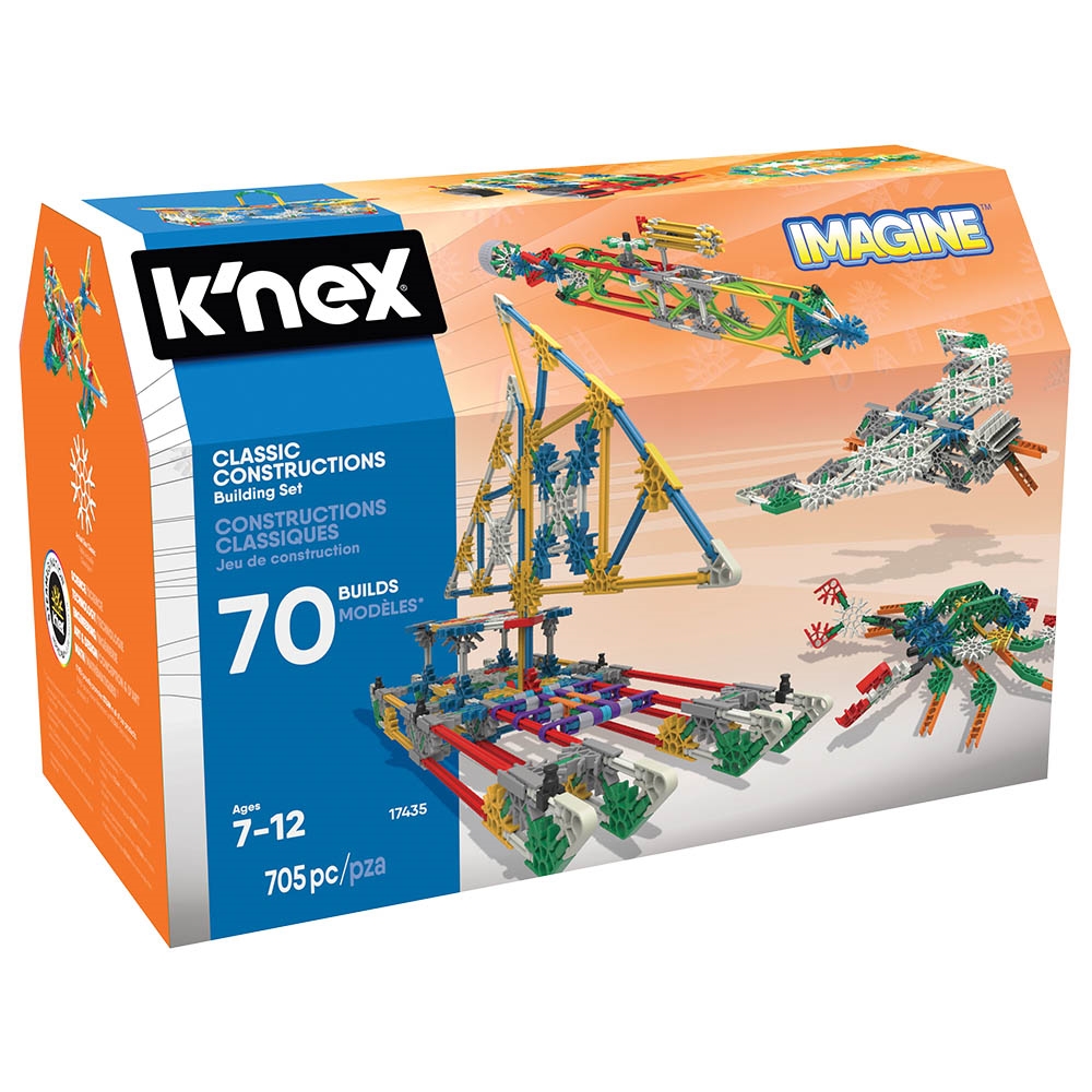 K'NEX Imagine 70 Farklı Model Set 17435 | Loco Poco Oyuncak