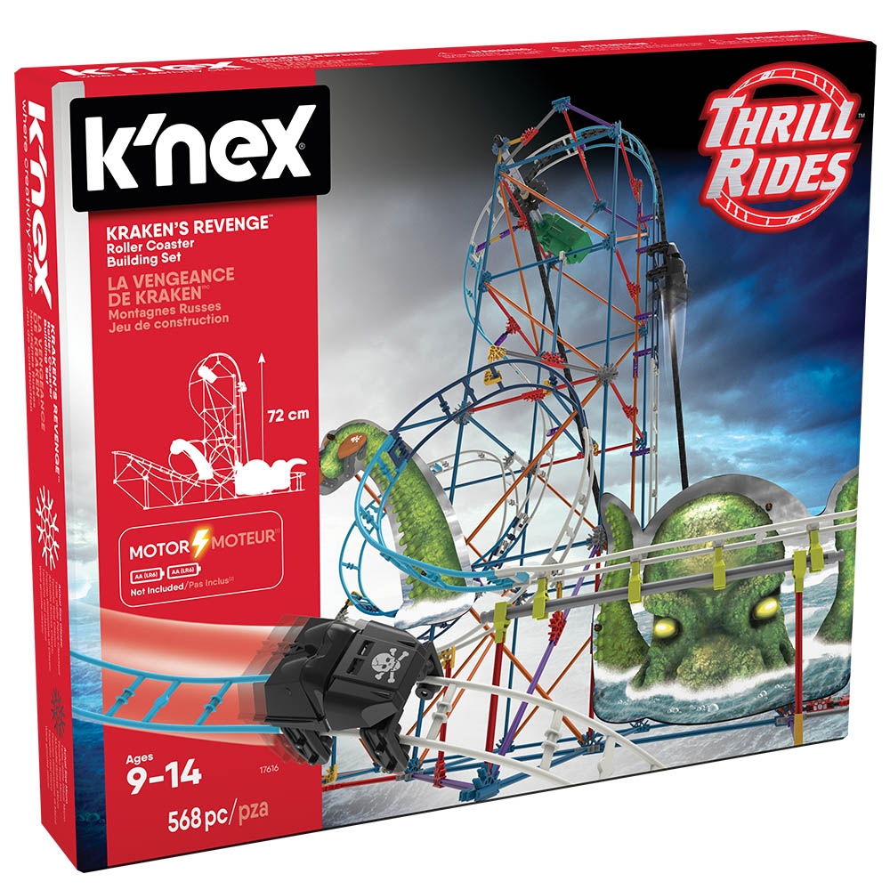 K'Nex Krakens Revenge Roller Coaster 17616 (Motorlu)