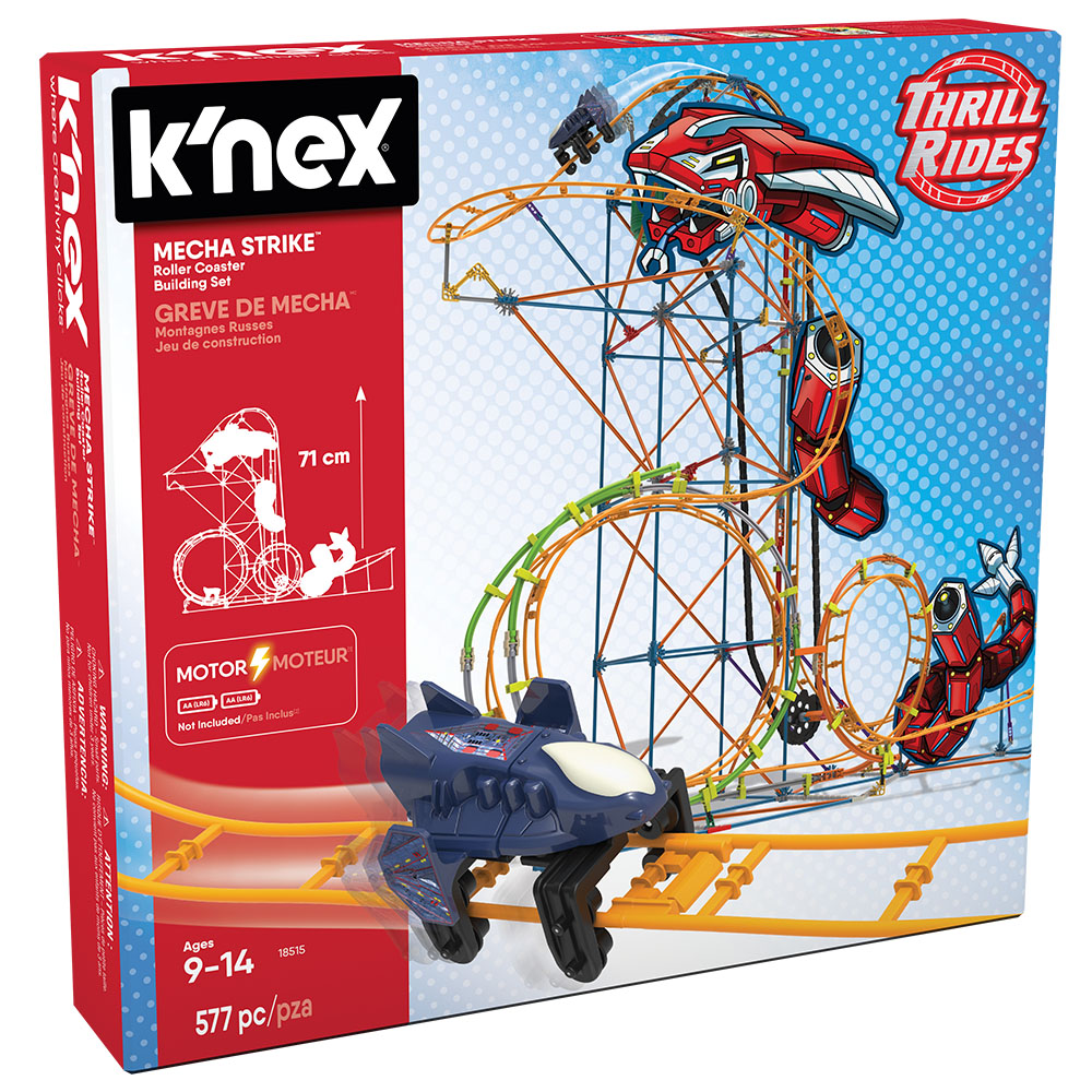 K'Nex Mecha Strike Roller Coaster 18515 (Motorlu)