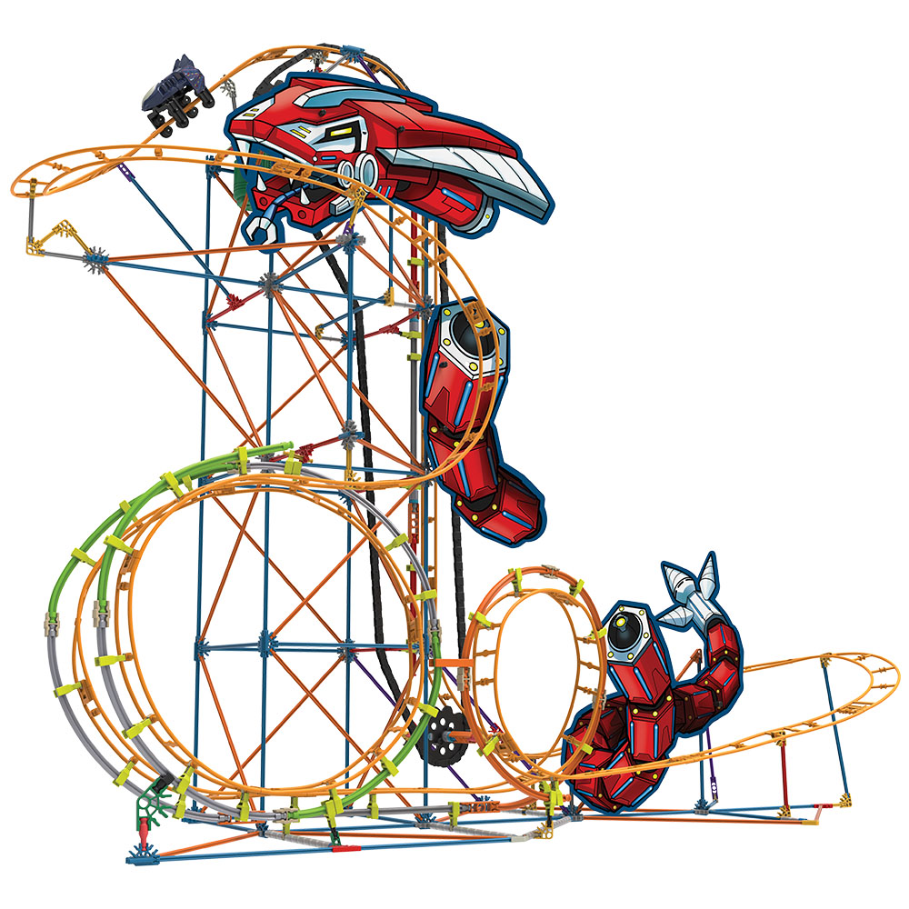 K'Nex Mecha Strike Roller Coaster 18515 (Motorlu)