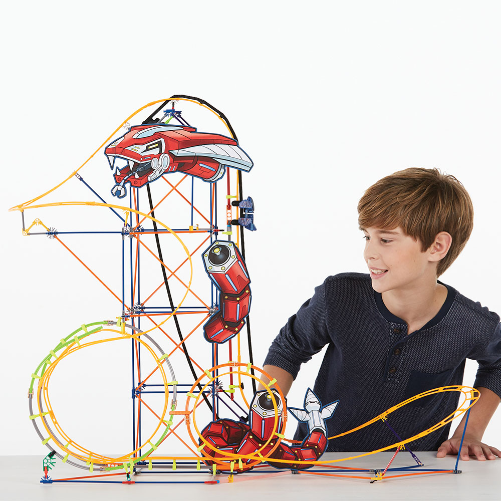 K'Nex Mecha Strike Roller Coaster 18515 (Motorlu)