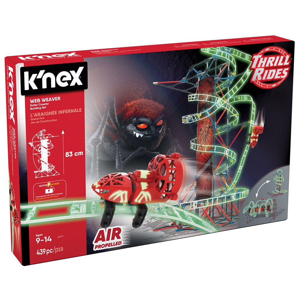 K'Nex Web Weaver Roller Coaster Set 45717 (Motorlu)