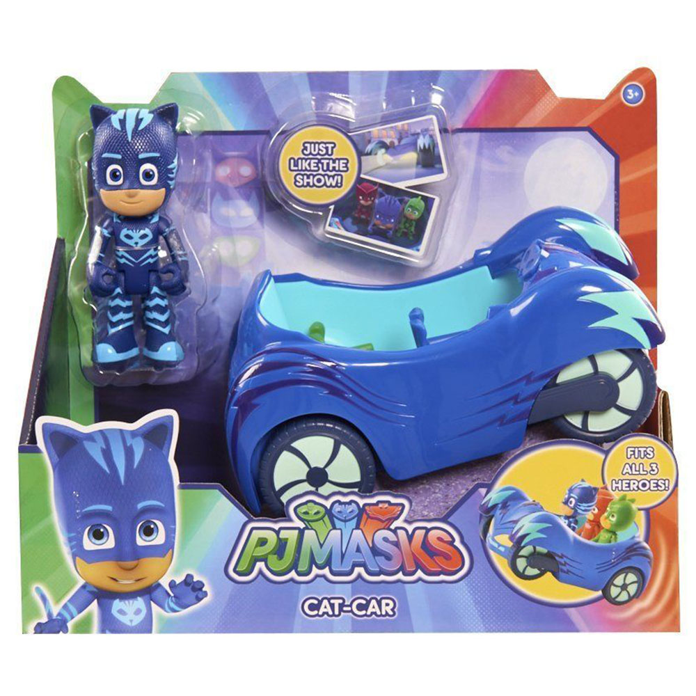 PJ Maskeliler Cat Boy Figür ve Araç Seti