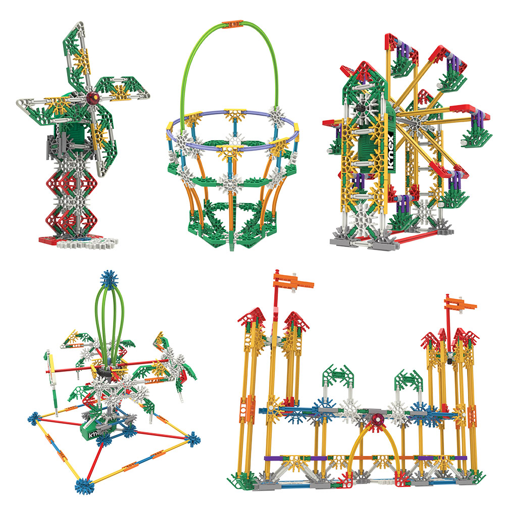 K'NEX 529 Parça 50 Model Set (Motorlu) 23012