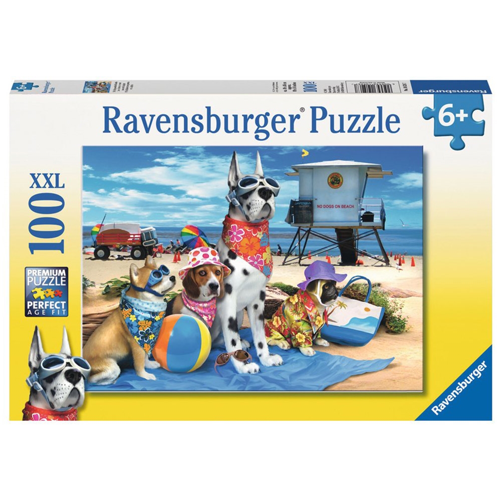 Ravensburger 100 Parça Çocuk Puzzle Köpek Çetesi