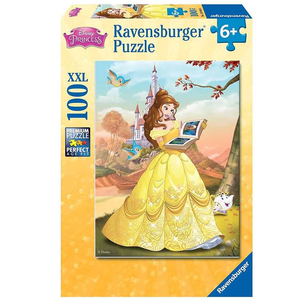 Ravensburger 100 Parça Çocuk Puzzle Prenses Belle