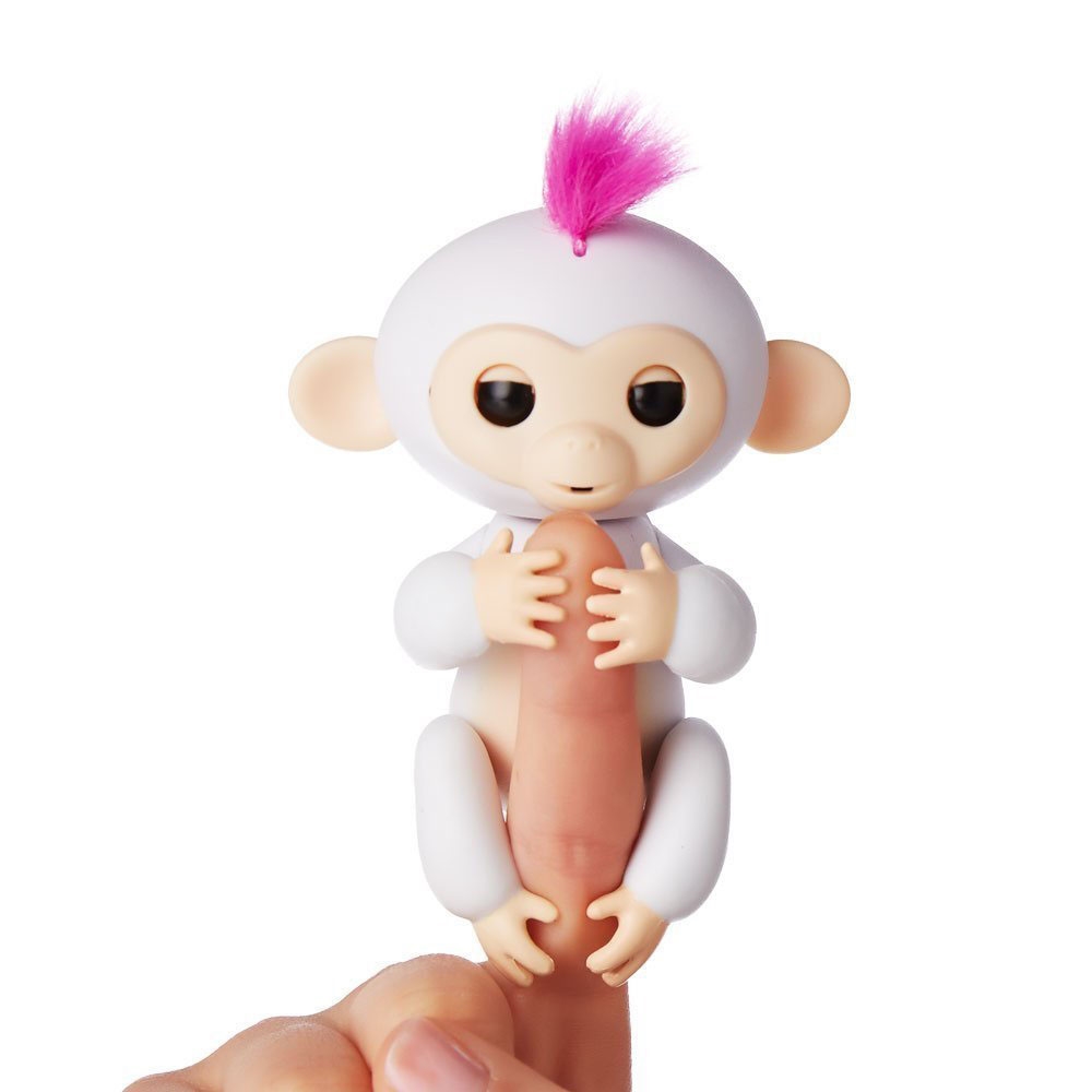 Happy Monkey İnteraktif Parmak Maymunu Beyaz