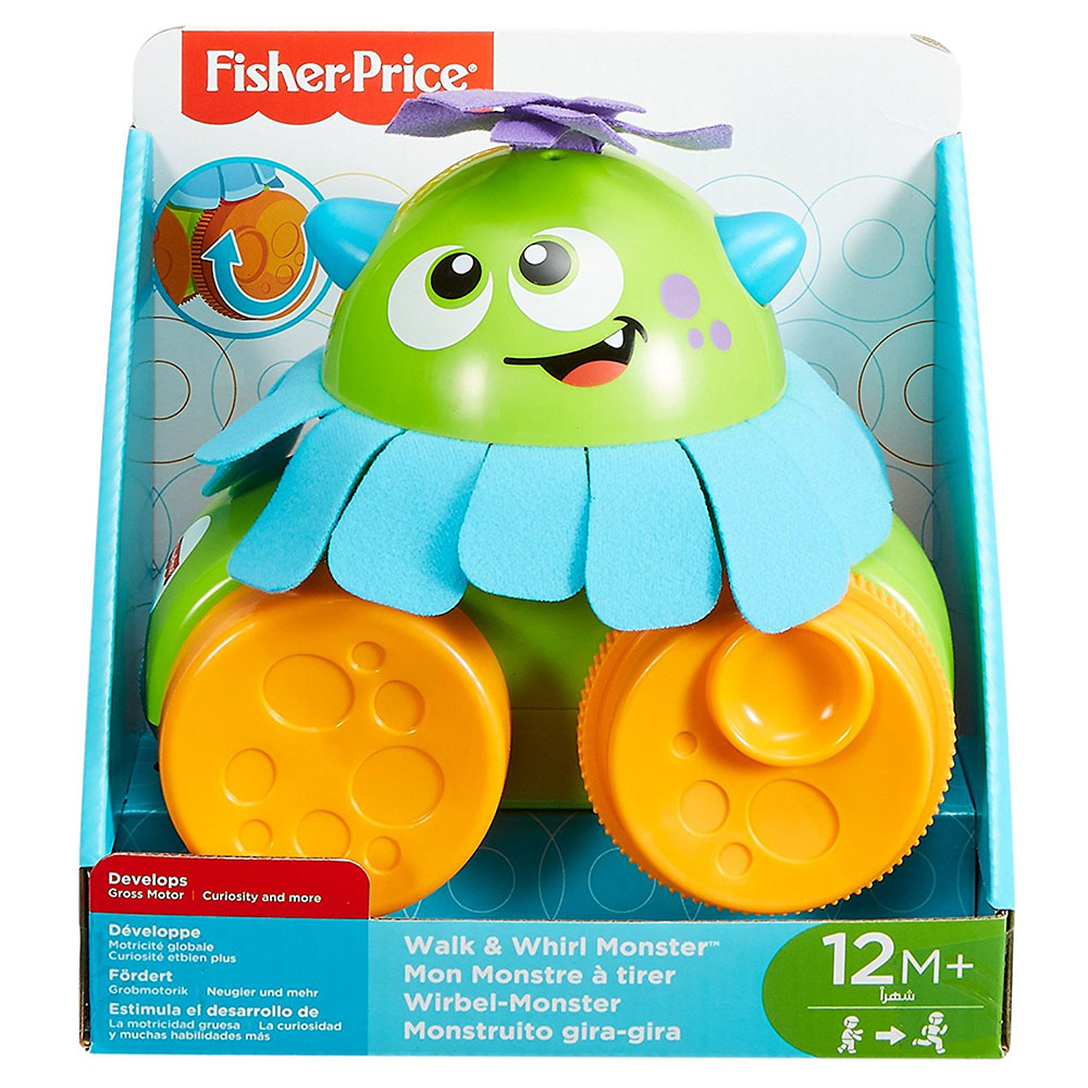 Fisher Price Yürüme Arkadaşı Sevimli Canavar