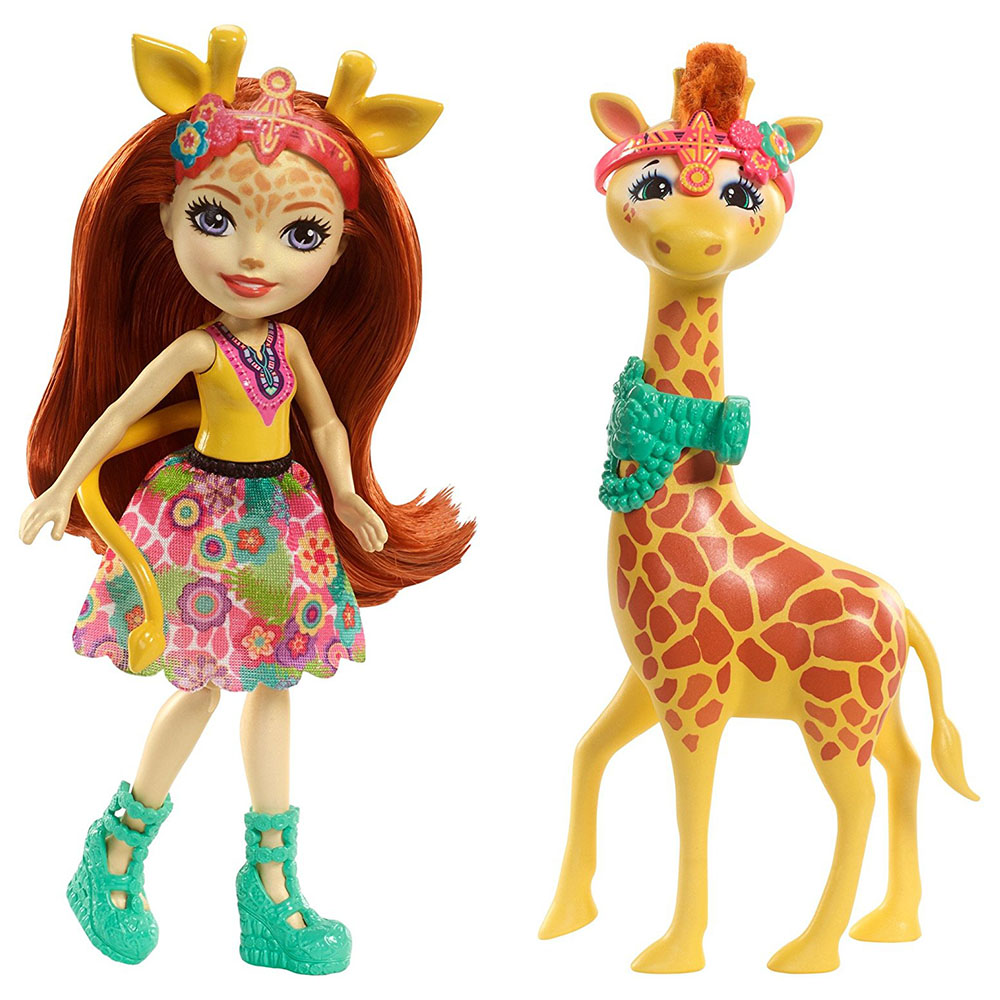 Enchantimals Gillian Giraffe Ve Pawl Oyun Seti