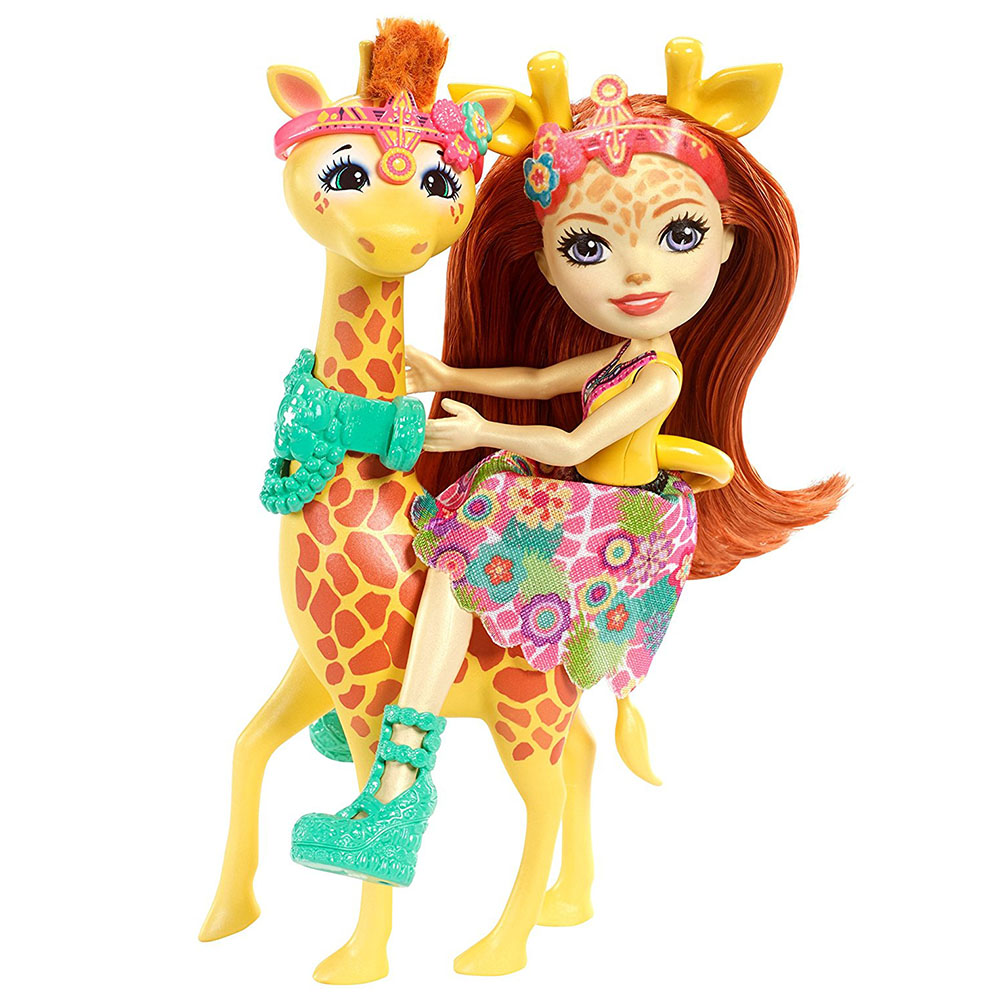 Enchantimals Gillian Giraffe Ve Pawl Oyun Seti