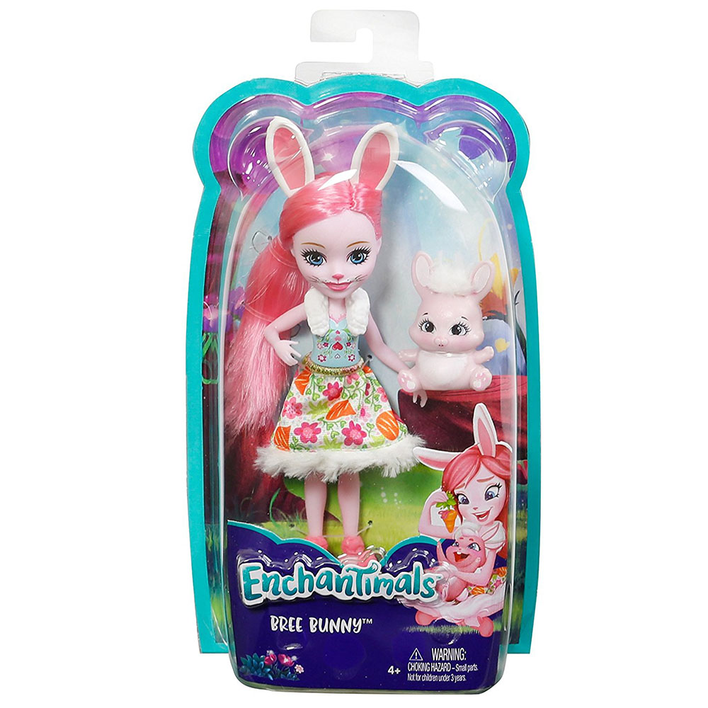 Enchantimals Bree Bunny Karakter Bebek