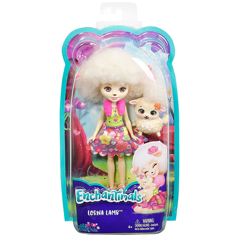 Enchantimals Lorna Lamb Karakter Bebek