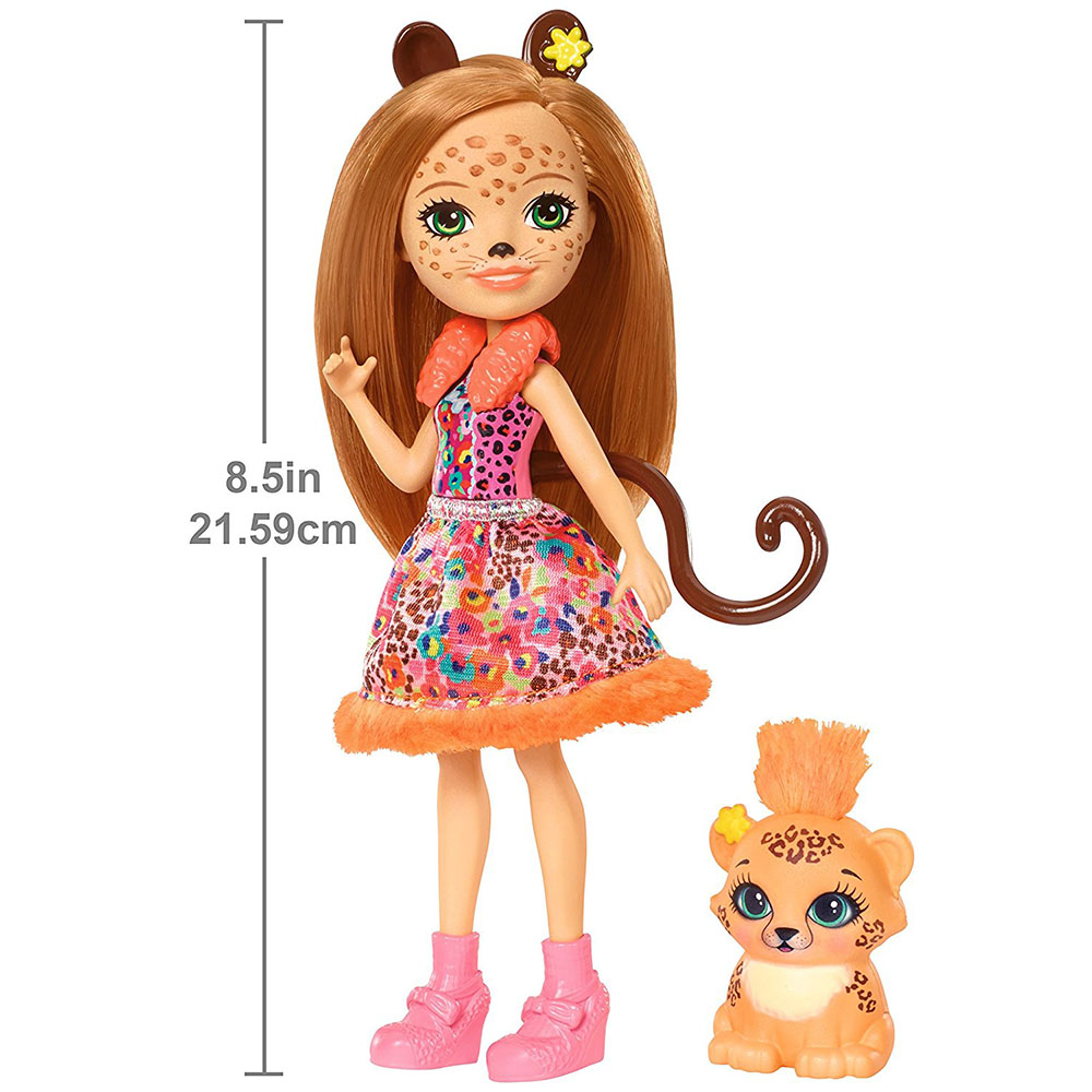 Enchantimals Cherish Cheetah Popüler Karakter Bebek