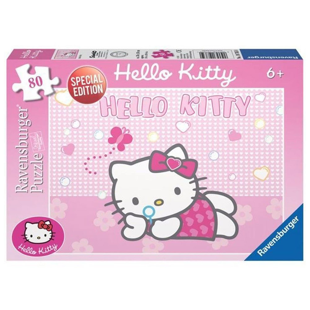 Ravensburger 80 Parça Çocuk Puzzle Hello Kitty
