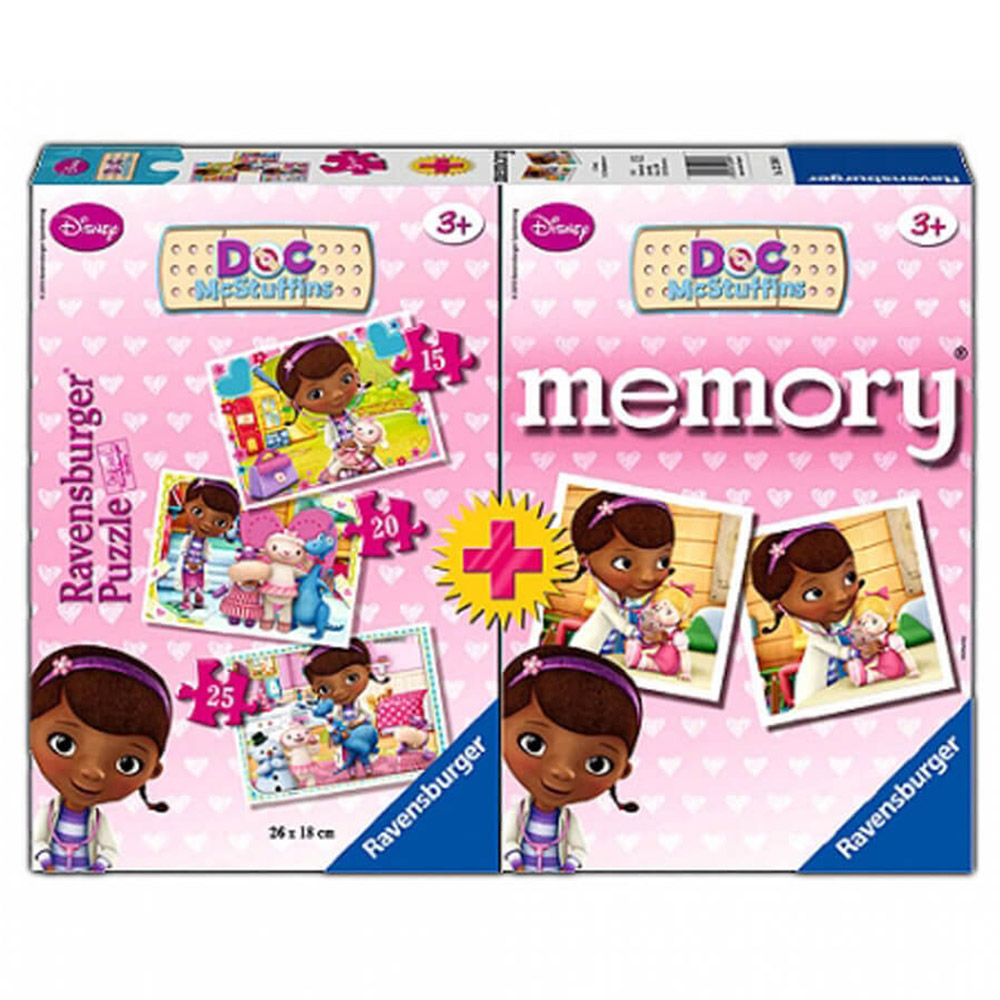 Ravensburger Doc Mcstuffins Memory Hafıza Oyunu
