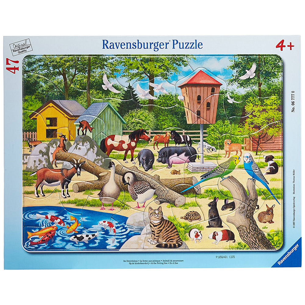 Ravensburger 47 Parça Çocuk Puzzle Hayvanat Bahçesi