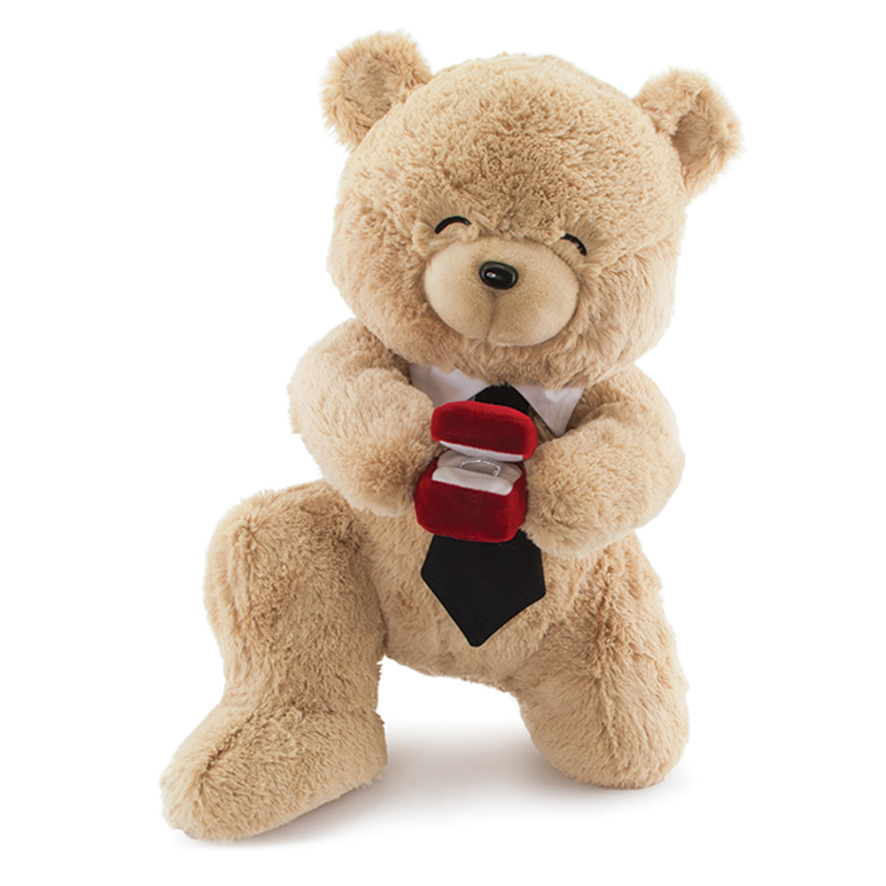 Fluffy Tek Taş Serenat Ayı 45 cm