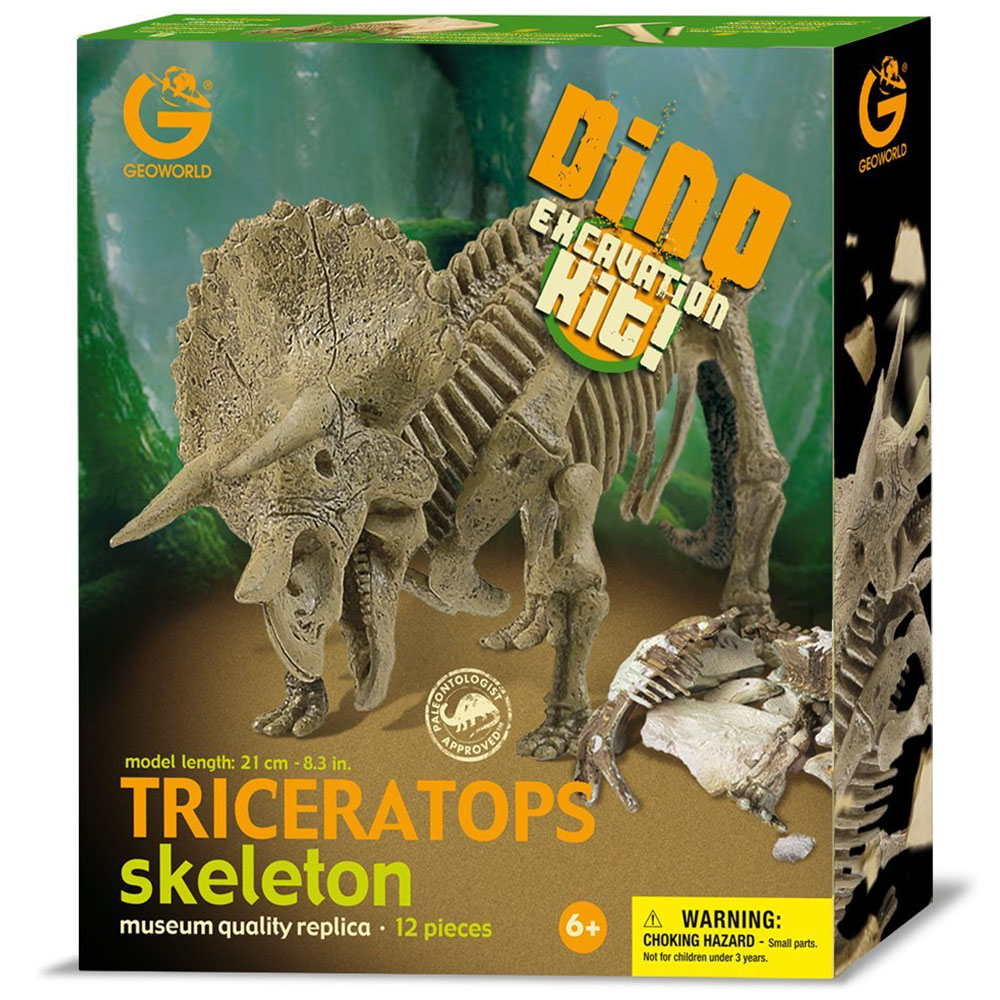 Geoworld Dino Kazı Seti Triceratops