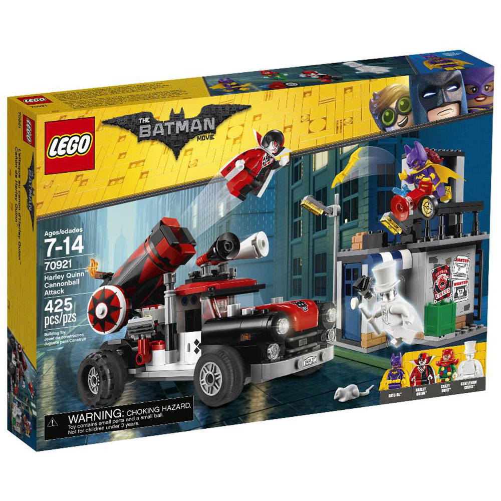 Lego Super Heroes Harley Quinn Cannonball Attack 70921