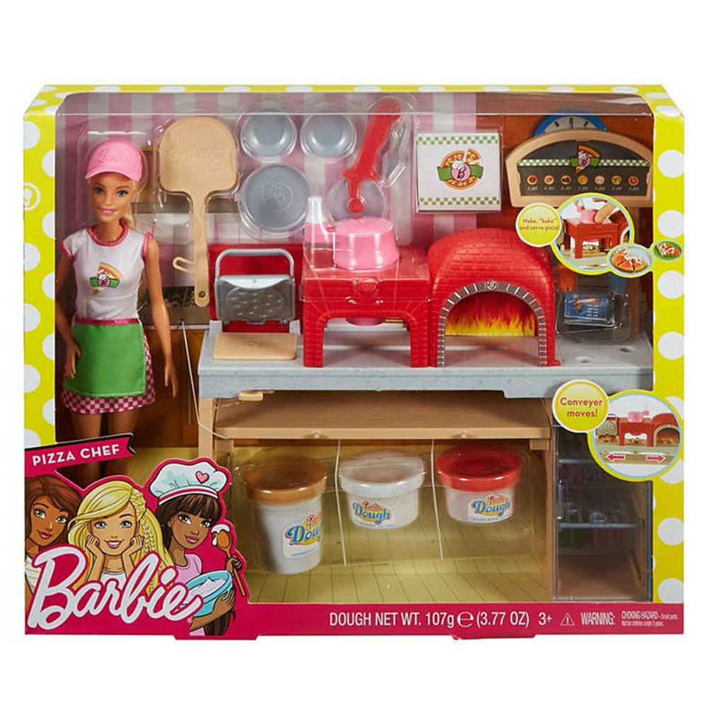 Barbie Pizza Yapıyor Oyun Seti FHR09