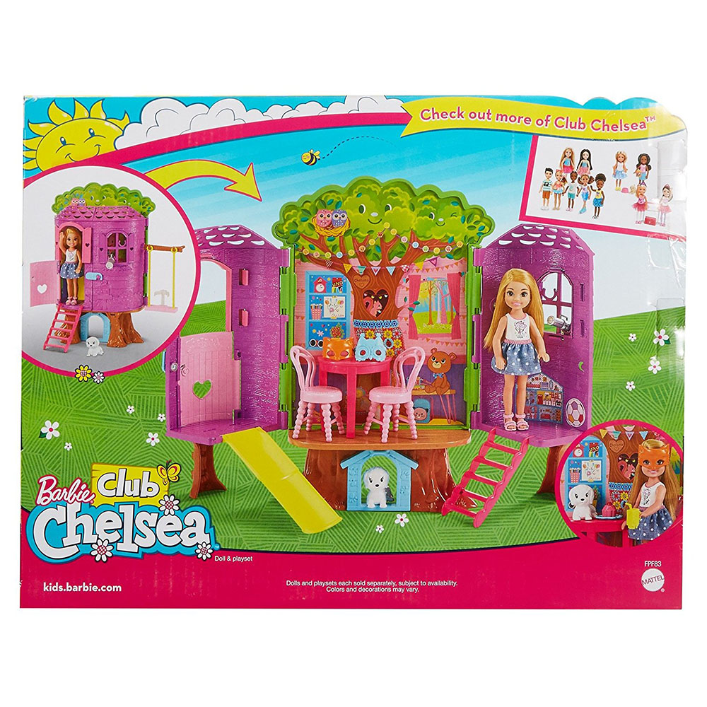 Barbie Club Chelsea'nin Ağaç Evi FPF83