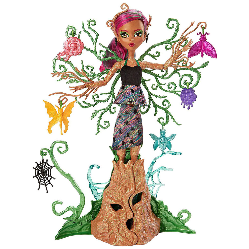 Monster High Acayip Bahçe Treesa Thornwillow Figür Bebek