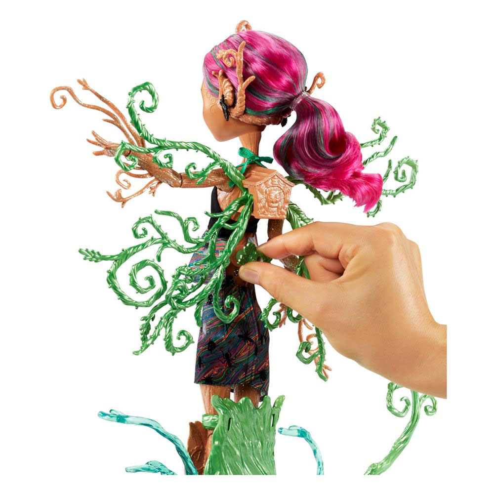 Monster High Acayip Bahçe Treesa Thornwillow Figür Bebek