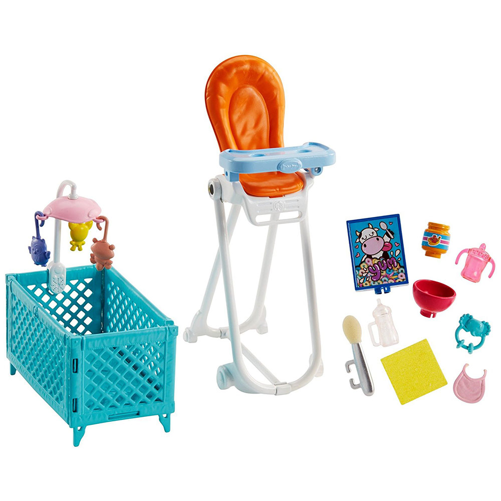 Barbie Skipper Bebek Bakıcılığı Oyun Seti FHY98