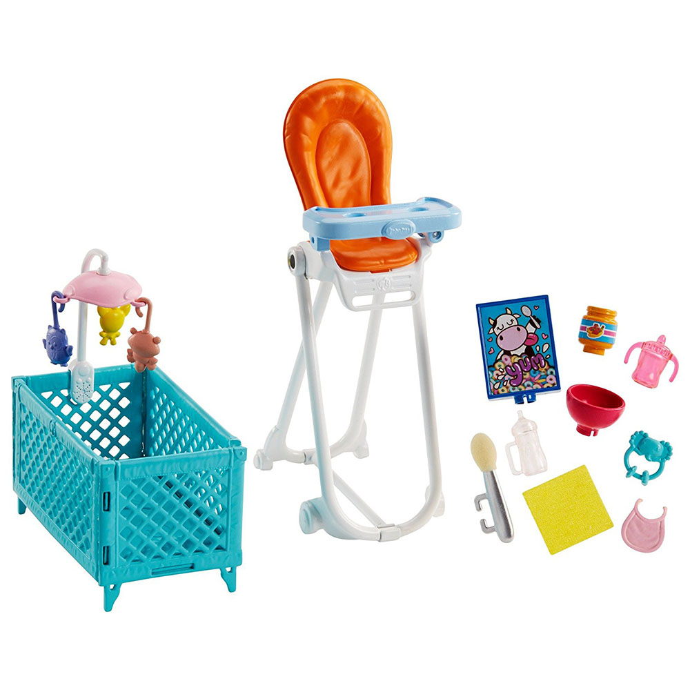 Barbie Skipper Bebek Bakıcılığı Oyun Seti FHY99