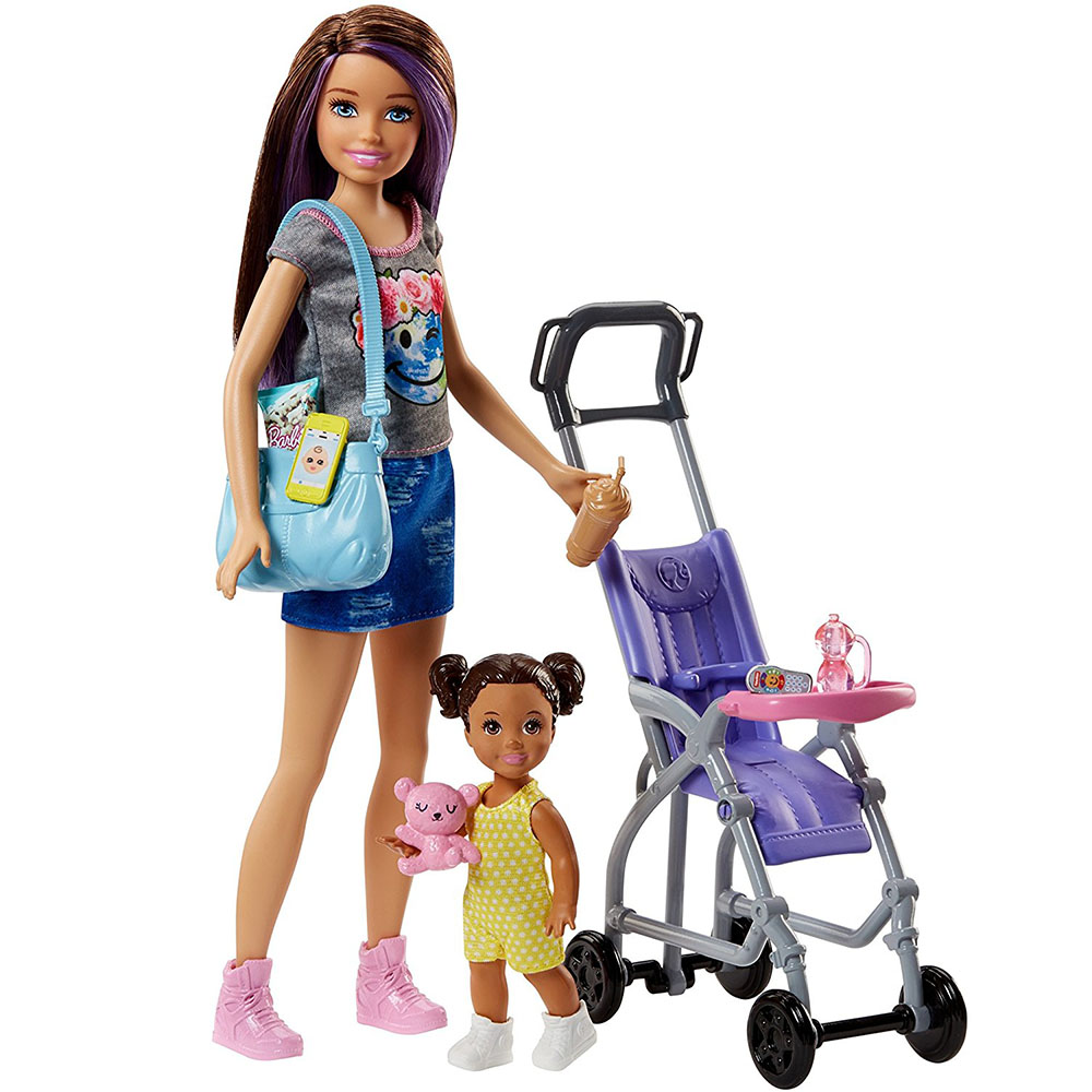 Barbie Skipper Bebek Bakıcılığı Oyun Seti FJB00
