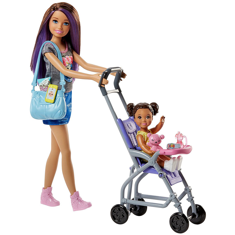 Barbie Skipper Bebek Bakıcılığı Oyun Seti FJB00