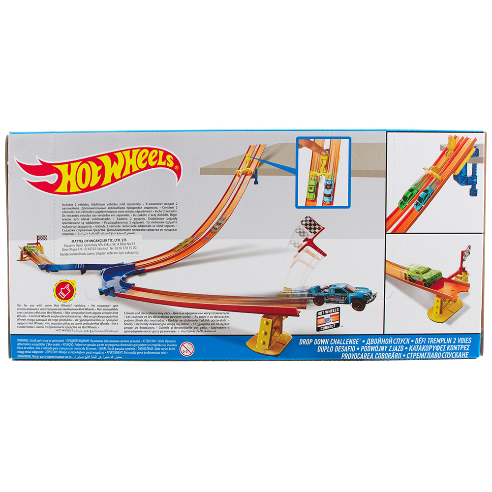 Hot Wheels Motor Yarışcıları DropDown Challenge Oyun Seti