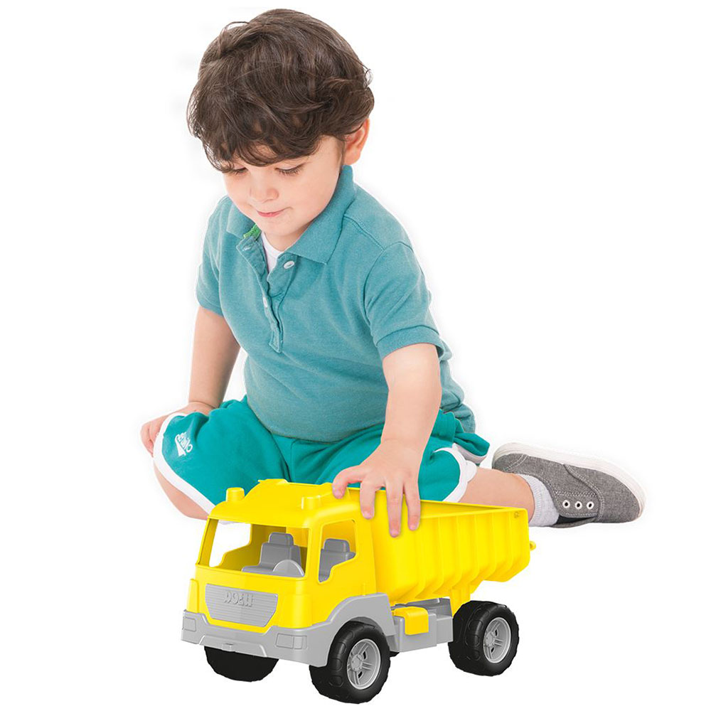 Dolu Oyuncak Damperli Kamyon 38 cm 7023
