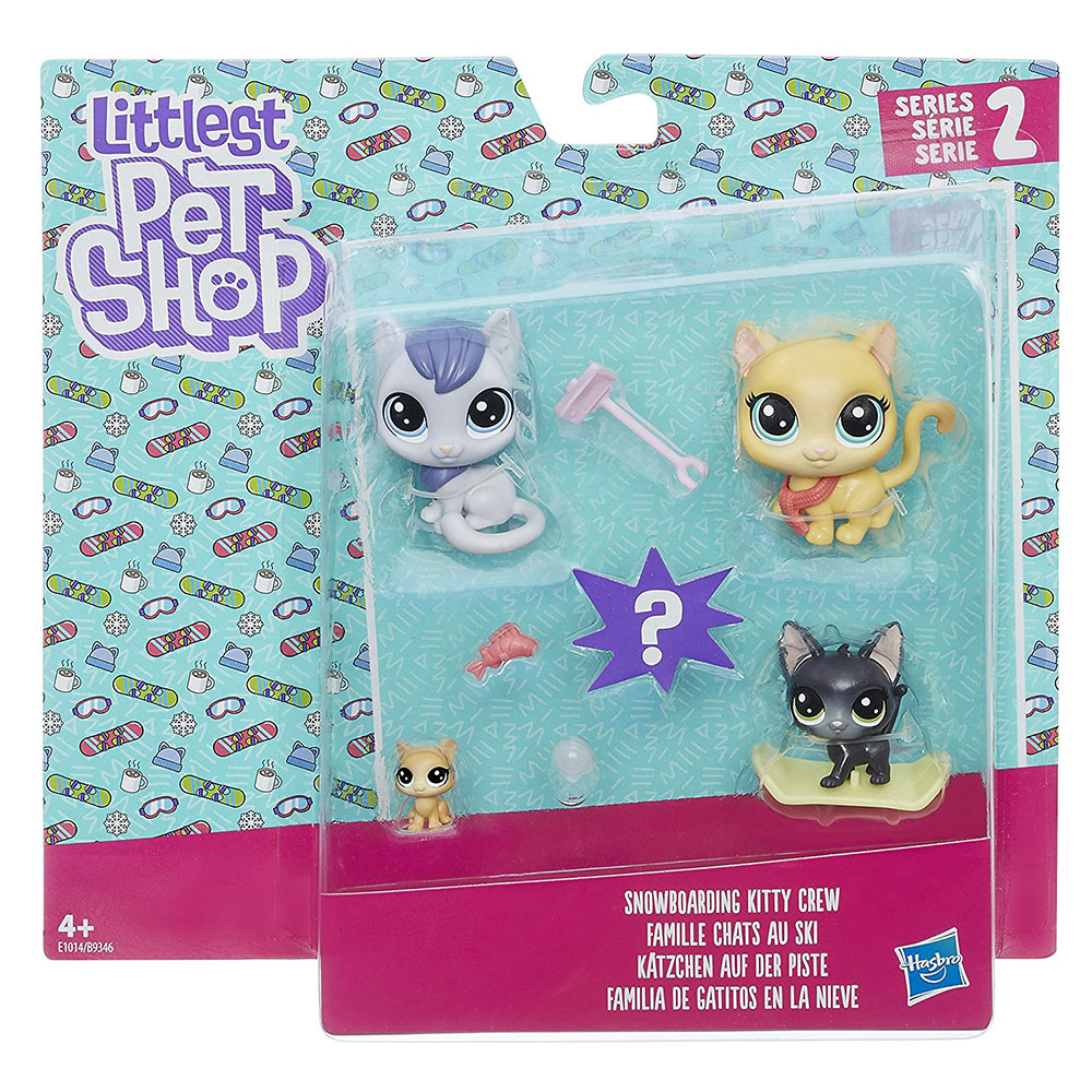 Pet Shop Minişler Snowboarding Kitty Crew Miniş Ailesi