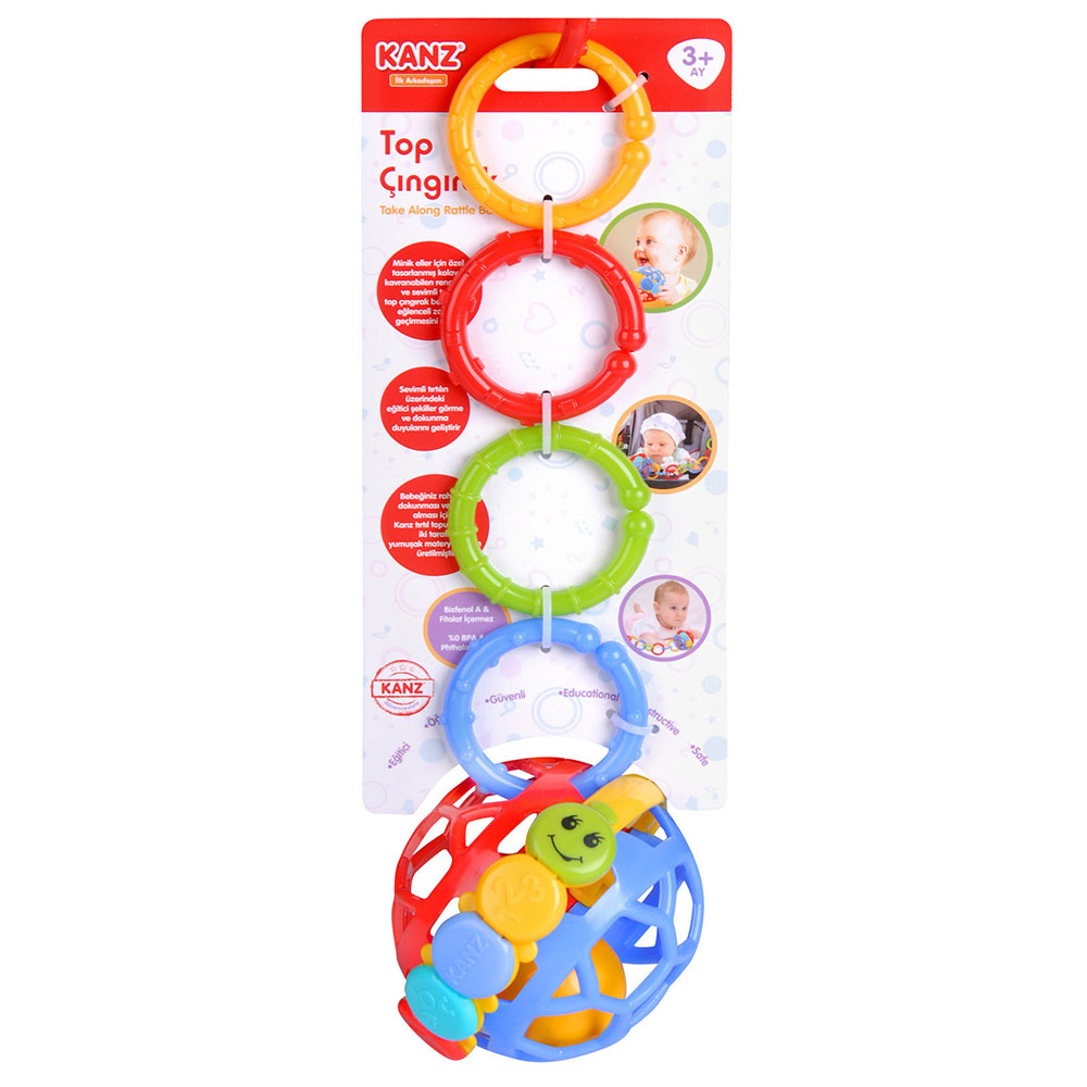 Kanz Halkalı Top Çıngırak