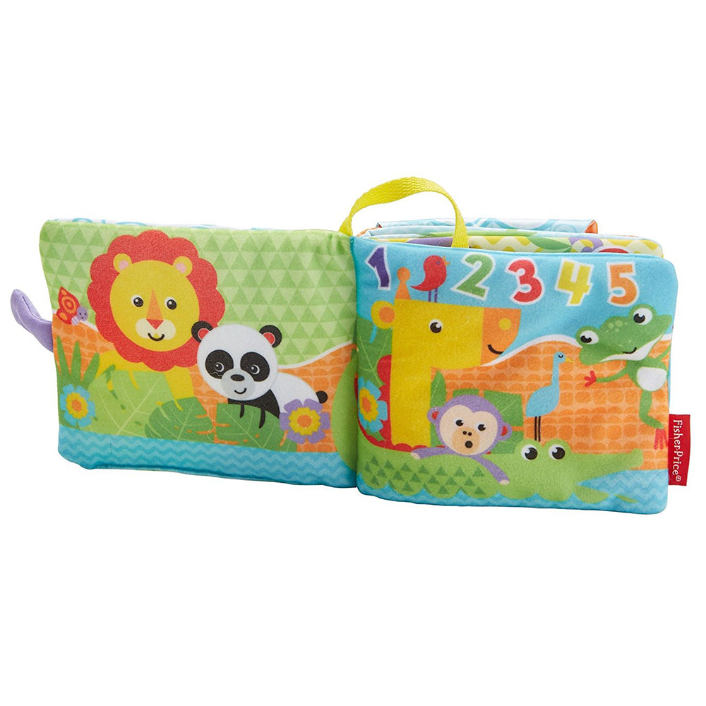 Fisher Price Minik Hayvancıklar Yumuşak Aktivite Kitabı