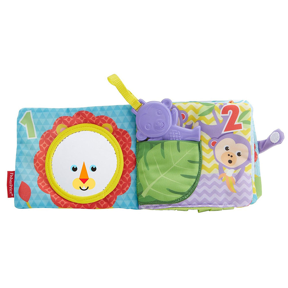 Fisher Price Minik Hayvancıklar Yumuşak Aktivite Kitabı