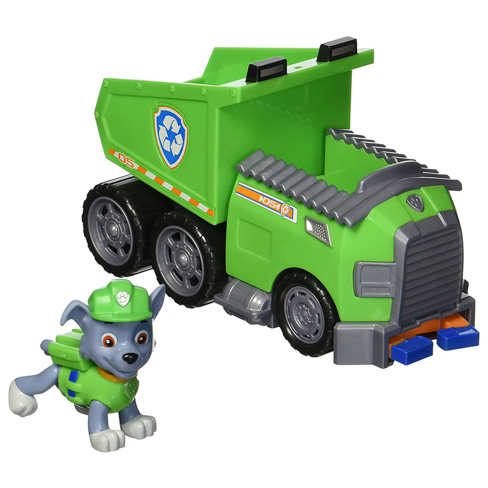 Paw Petrol Rocky’nin Çöp Kamyonu İş Makinası Oyun Seti
