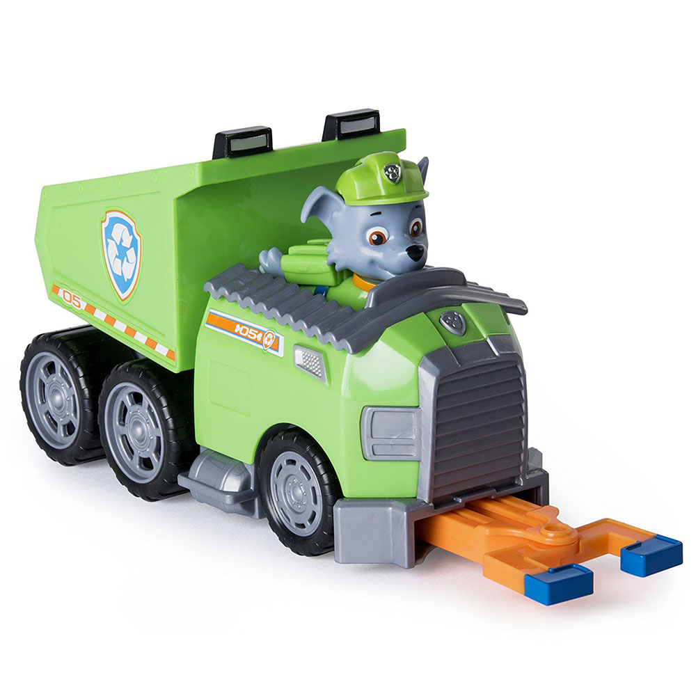 Paw Petrol Rocky’nin Çöp Kamyonu İş Makinası Oyun Seti