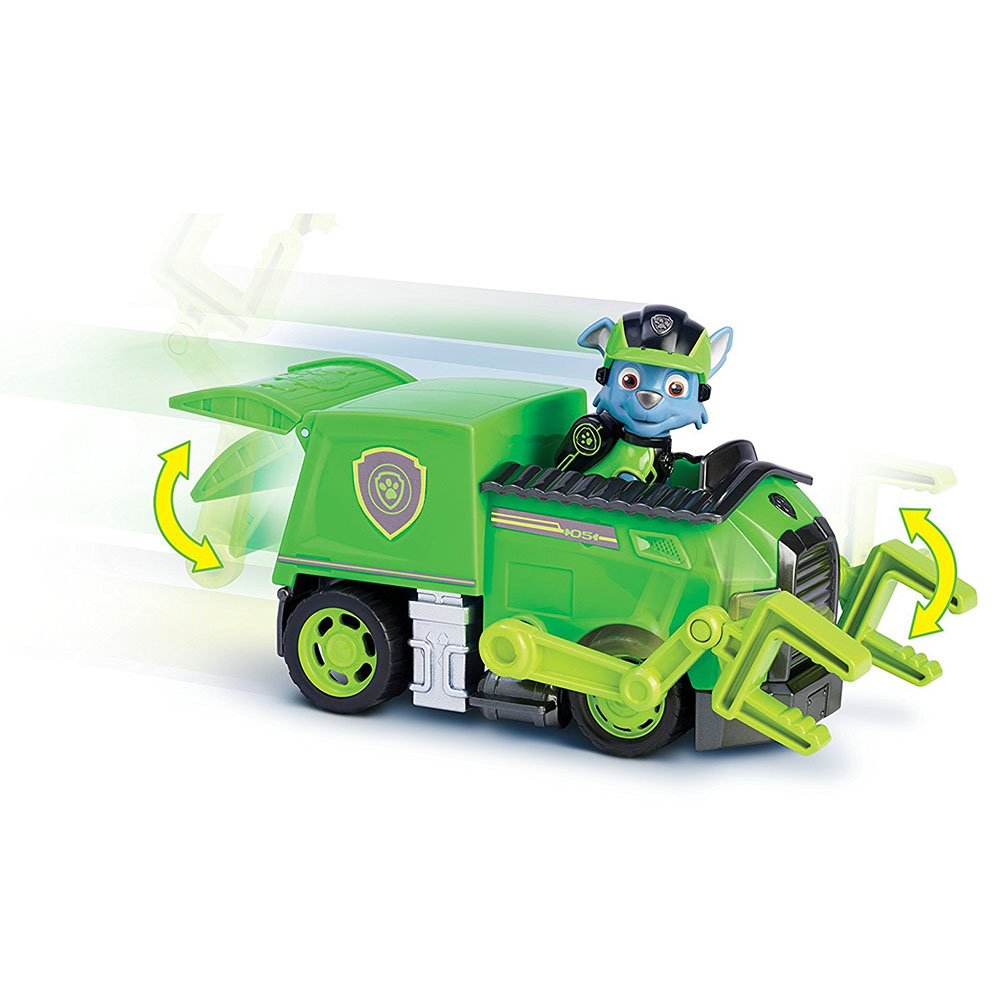 Paw Patrol Jungle Rescue Rocky Figür ve Araç Seti